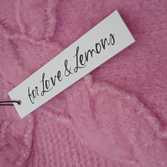 For Love and lemons...CARLY BACKLESS SWEATER..SMALL - Picture 6 of 10